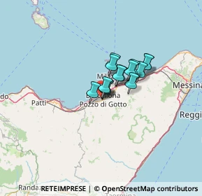 Mappa Via Generale Angelo Cambria, 98051 Barcellona Pozzo di Gotto ME, Italia (8.02571)
