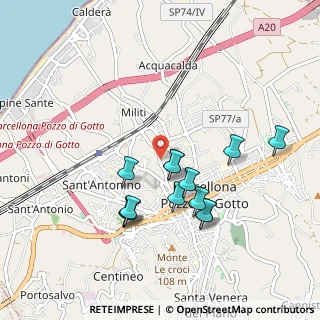 Mappa Via Generale Angelo Cambria, 98051 Barcellona Pozzo di Gotto ME, Italia (0.96692)