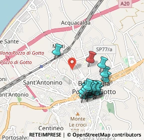 Mappa Via Generale Angelo Cambria, 98051 Barcellona Pozzo di Gotto ME, Italia (0.9425)