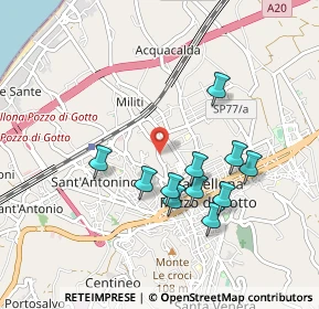 Mappa Via Generale Angelo Cambria, 98051 Barcellona Pozzo di Gotto ME, Italia (0.94273)