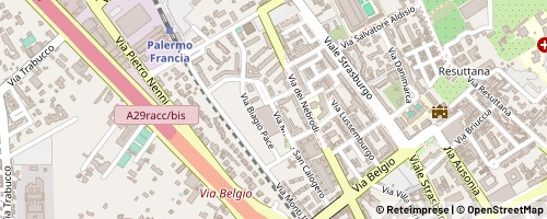 Mappa Palermo