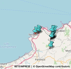 Mappa Via Federico De Roberto, 90045 Cinisi PA, Italia (6.68778)