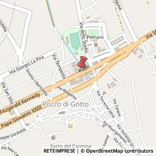 Mappa Via Kennedy, n. 397, 98051 Barcellona Pozzo di Gotto, Messina (Sicilia)
