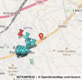 Mappa Via John Fitzgerald Kennedy, 98051 Barcellona Pozzo di Gotto ME, Italia (1.225)