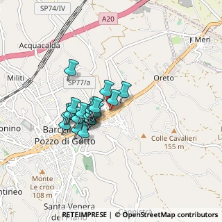 Mappa Via John Fitzgerald Kennedy, 98051 Barcellona Pozzo di Gotto ME, Italia (0.6945)