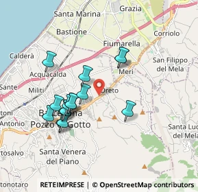 Mappa Via Cavaliere, 98051 Barcellona Pozzo di Gotto ME, Italia (1.82533)