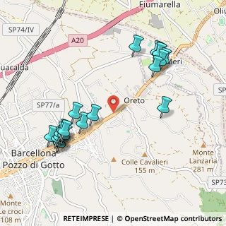 Mappa Via Cavaliere, 98051 Barcellona Pozzo di Gotto ME, Italia (1.255)