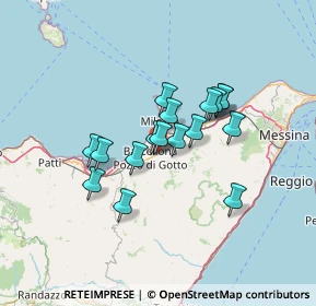 Mappa Via Cavaliere, 98051 Barcellona Pozzo di Gotto ME, Italia (11.25647)