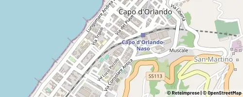 Mappa Capo d'Orlando
