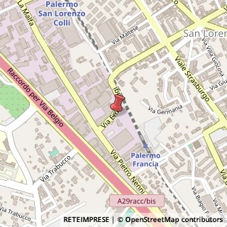 Mappa Via Nuova, 112, 90146 Palermo, Palermo (Sicilia)