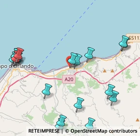 Mappa Via Wagner, 98061 Brolo ME, Italia (5.89333)