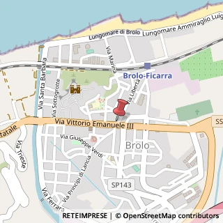 Mappa Via Libertà, 7, 98061 Brolo, Messina (Sicilia)