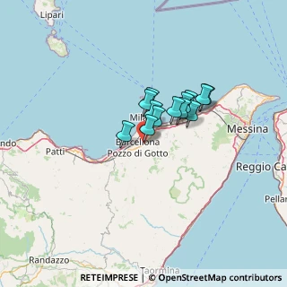 Mappa Via Oreto, 98051 Barcellona Pozzo di Gotto ME, Italia (9.07385)