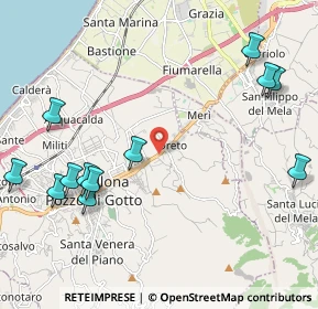 Mappa Via Oreto, 98051 Barcellona Pozzo di Gotto ME, Italia (2.95083)