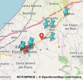 Mappa Via Oreto, 98051 Barcellona Pozzo di Gotto ME, Italia (1.97)