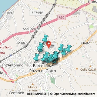 Mappa Stretto II Bartolella, 98051 Barcellona pozzo di Gotto ME, Italia (0.7395)