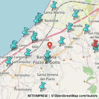 Mappa Stretto II Bartolella, 98051 Barcellona pozzo di Gotto ME, Italia (2.945)