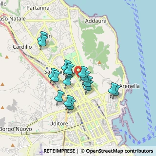Mappa Viale Rocca, 90142 Palermo PA, Italia (1.59176)