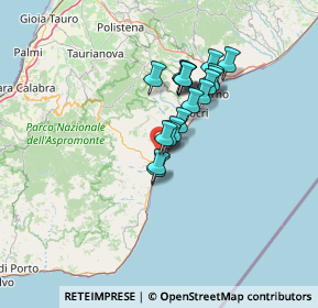 Mappa Via Francesco Calfapetra, 89034 Bovalino RC, Italia (10.80333)