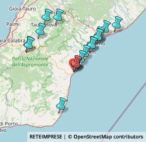 Mappa Via Francesco Calfapetra, 89034 Bovalino RC, Italia (15.25333)