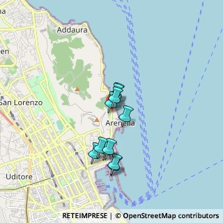 Mappa Via Monsignor Filippo Pottino, 90142 Palermo PA, Italia (1.46727)