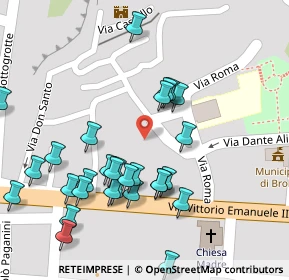 Mappa Via Umberto I, 98061 Brolo ME, Italia (0.08276)