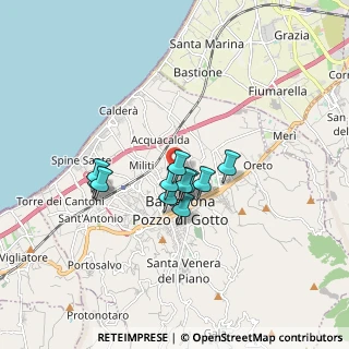 Mappa Via S. Teodoro, 98051 Barcellona pozzo di Gotto ME, Italia (1.31727)