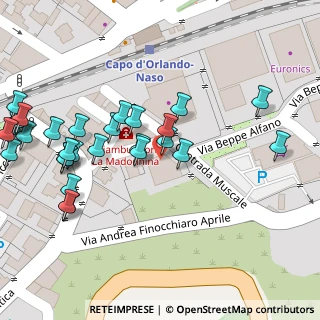 Mappa Via Consolare Stradella, 98071 Capo d'Orlando ME, Italia (0.07241)