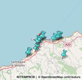 Mappa Via Consolare Stradella, 98071 Capo d'Orlando ME, Italia (5.315)