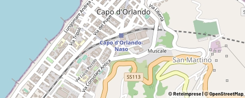 Mappa Capo d'Orlando