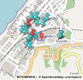 Mappa Via Consolare Stradella, 98071 Capo d'Orlando ME, Italia (0.219)