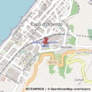 Mappa Via Consolare Stradella, 8\A, 98071 Capo d'Orlando, Messina (Sicilia)