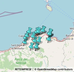 Mappa Quartiere Sant’Anna, 98061 Brolo ME, Italia (9.1785)