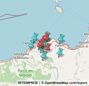 Mappa Via Sant'Anna, 98061 Brolo ME, Italia (8.34917)