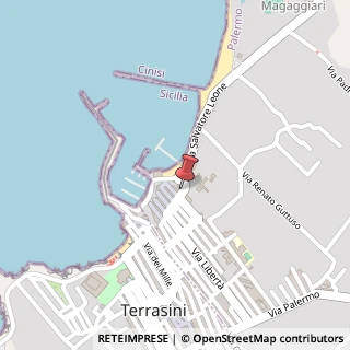 Mappa Via Ciucca, 15, 90045 Cinisi, Palermo (Sicilia)