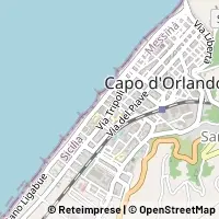 Map Capo d'Orlando