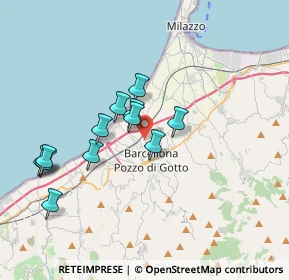 Mappa Stretto Mauro, 98051 Barcellona pozzo di Gotto ME, Italia (3.655)
