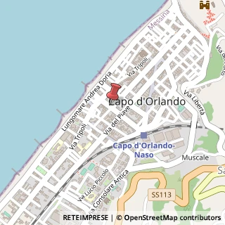 Mappa Via XXVII Settembre, 98071 Capo d'Orlando ME, Italia, 98071 Capo d'Orlando, Messina (Sicilia)
