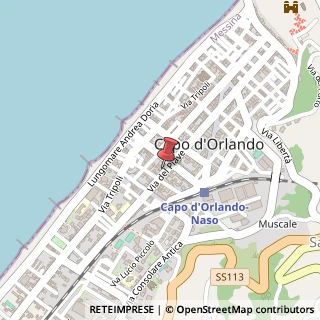 Mappa Via del Piave, 94, 98071 Capo d'Orlando, Messina (Sicilia)