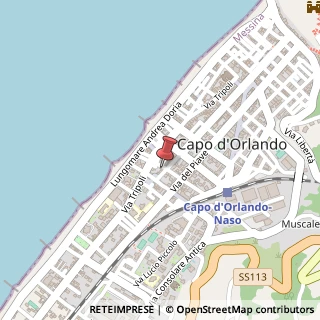 Mappa Via Luigi Pirandello, 6, 98071 Capo d'Orlando, Messina (Sicilia)
