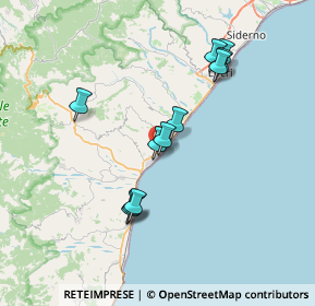 Mappa Via Kennedy, 89034 Bovalino RC, Italia (7.26)