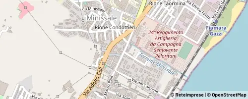 Mappa Messina