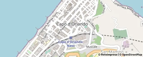 Mappa Capo d’Orlando