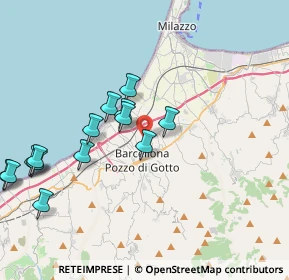 Mappa Via Leonardo da Vinci, 98051 Barcellona pozzo di Gotto ME, Italia (4.70357)