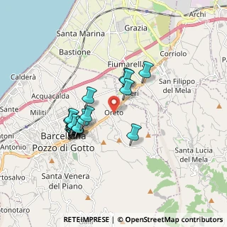Mappa Via Carrara, 98051 Barcellona Pozzo di Gotto ME, Italia (1.766)