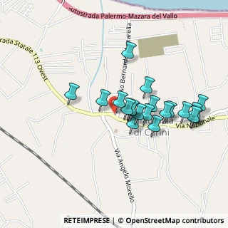Mappa Piazza della Vittoria, 90044 Carini PA, Italia (0.444)