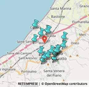 Mappa Viale Milite Ignoto, 98051 Barcellona Pozzo di Gotto ME, Italia (1.536)