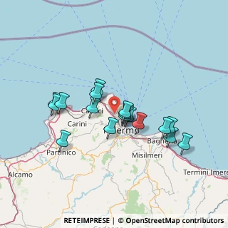 Mappa Via Principe di Pantelleria, 90146 Palermo PA, Italia (13.72765)