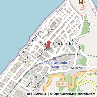 Mappa Via XXVII Settembre, 26A, 98071 Capo d'Orlando ME, Italia, 98071 Capo d'Orlando, Messina (Sicilia)