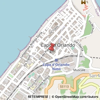 Mappa Via XXVII Settembre, 30, 98071 Capo d'Orlando, Messina (Sicilia)